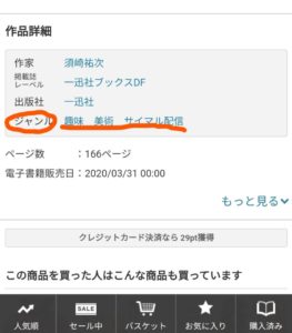 DMM電子書籍 ジャンル